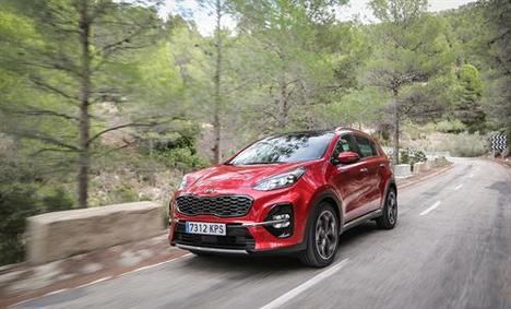 Nuevo Kia Sportage con propulsión diésel híbrido ligero