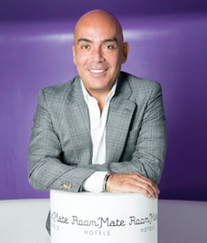 Kike Sarasola, Presidente y Fundador de Room Mate Group.