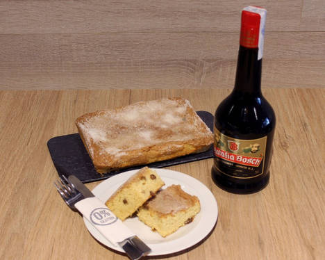 De la unión entre [0% Gluten] y Destilarías Bosch nace la Coca de Ratafía sin gluten