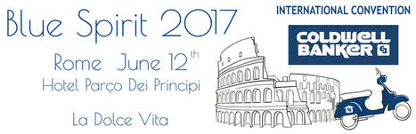 La Coldwell Banker Blue Spirit aterriza en Roma hoy 12 de Junio