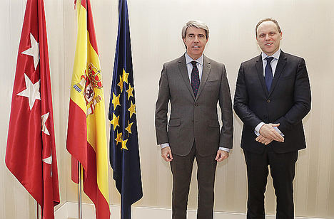 Ángel Garrido y Daniel Lacalle.