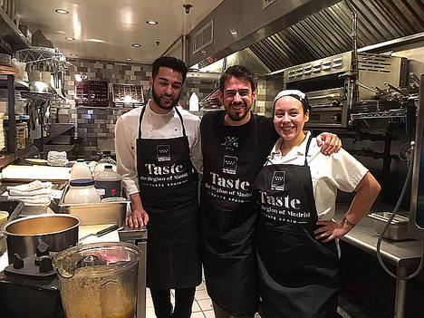 La cocina madrileña de Javier Estévez triunfa en Nueva York en una gala ante mil personas