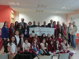 La multinacional Apple distingue al CEIPSO Santo Domingo por la implementación de la tecnología en su proyecto educativo