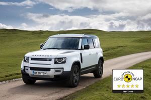 El nuevo Land Rover Defender 110 consigue las cinco estrellas