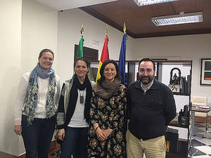 La nueva Junta Directiva de FEPAMIC presenta sus proyectos a la delegada del Gobierno Andaluz
 