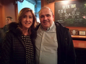 Laura Urquizu y Carlos Blanco.