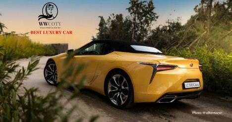 Lexus LC 500 cabrio mejor vehículo de lujo 2021