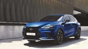 Imponente estética del Lexus RX con acabado F Design