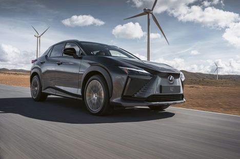 El sorprendente diseño del nuevo Lexus RZ
 