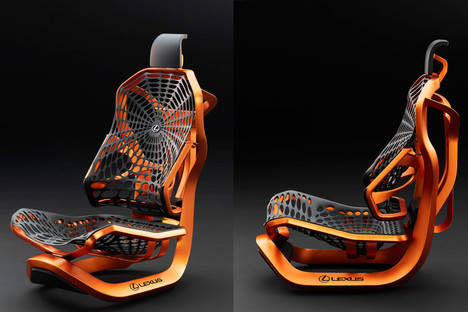 Presentación del asiento Lexus Kinetic Concept