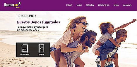 Llamaya lanza nuevos bonos de voz y datos