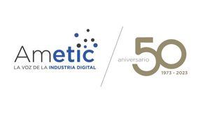 AMETIC celebra su 50 aniversario con un sólido crecimiento y presenta su nuevo logo conmemorativo