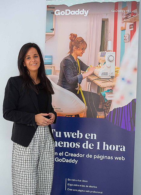 Lola Puerta, Directora General de Goddady para el Sur de España.