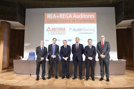 Lorenzo Lara, Enrique Rubio, Valentín Pich, Alfredo González-Panizo, Carlos Puig de Travy y Eladio Acevedo