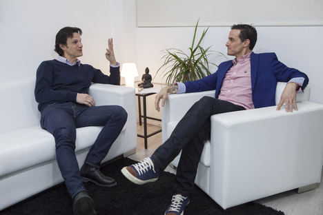 Lorenzo Serratosa e Iván García, presidente y CEO de Zonavalue.