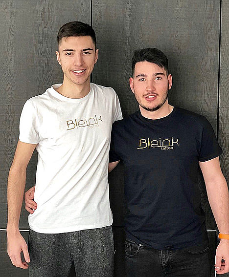 Los Jóvenes creadores de Bleink Tattoo.