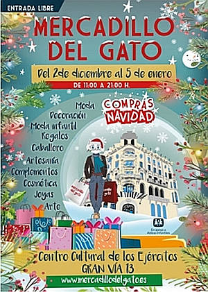 Los Reyes, en el Mercadillo del Gato