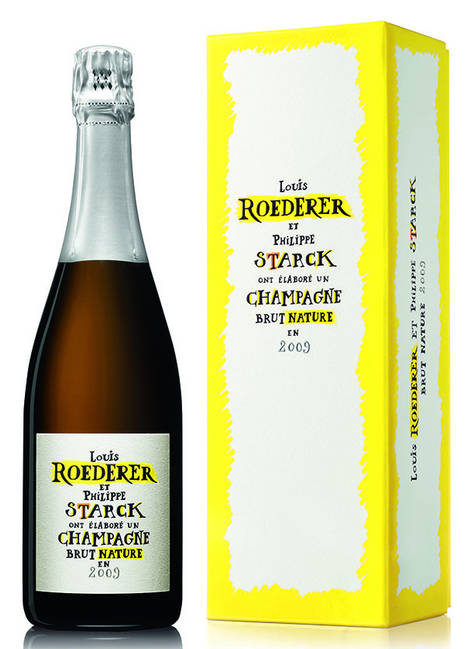 Louis Roederer lanza su Brut Nature 2009 by Philippe Starck para brindar en Navidad