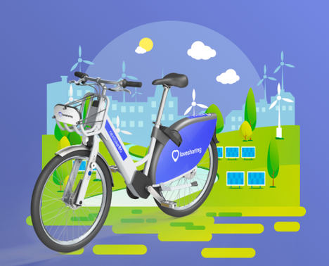 Así es Lovesharing, la empresa que alquila bicicletas y motos eléctricas en Canarias