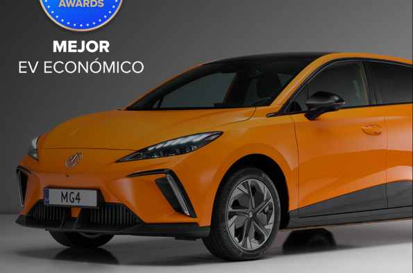 El MG4, “Mejor EV Económico” en los Carwow Awards 2023
 