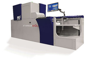 Konica Minolta presenta MGI JETVARNISH 3D One el sistema digital con acabado en UV