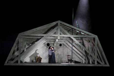 Michael Fabiano and Nicole Car roh. Photo Catherine Ashmore 