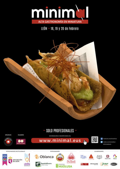 Cocineros de pinchos de toda España se darán cita en Minimal León 2018