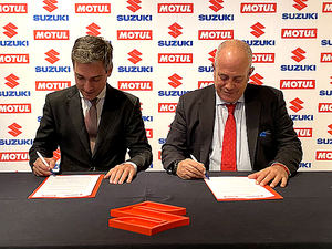 Motul y Suzuki Ibérica firman un acuerdo de colaboración