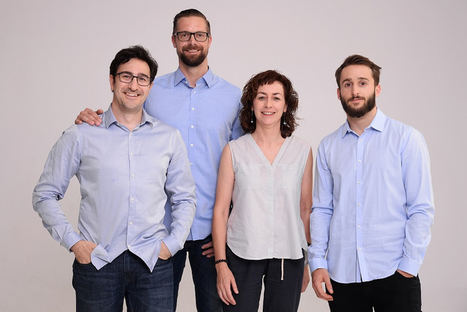 Cofundadores de MOWOOT: Angel Calzada, Markus Wilhelms, Immaculada Herrero y Marc Benet.
