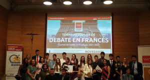 La Comunidad de Madrid concluye su V torneo de debate escolar en francés, en el que ha resultado vencedor el IES Beatriz Galindo