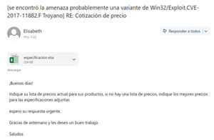 Malware Formbook aprovecha vulnerabilidad en Office activa desde 2017 para propagarse