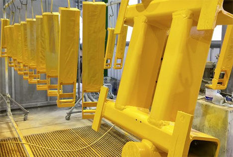 Markola Industry Coatings S.L. recubre superficialmente grandes piezas para la industria