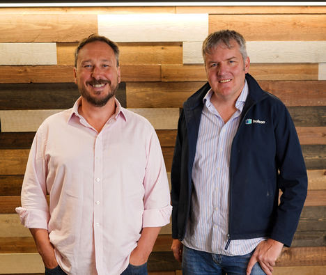 Martin Bysh, CEO de Huboo y Paul Dodd, el cofundador y CTO de Huboo.