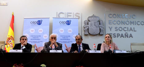 Juan Antonio Martínez, Marcos Peña, Juan Antonio Pedreño y Carmen Casero.