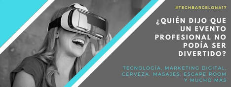 Masajes, cerveza e incluso un escape room, en la sexta edición de Tech Experience Conference en Barcelona