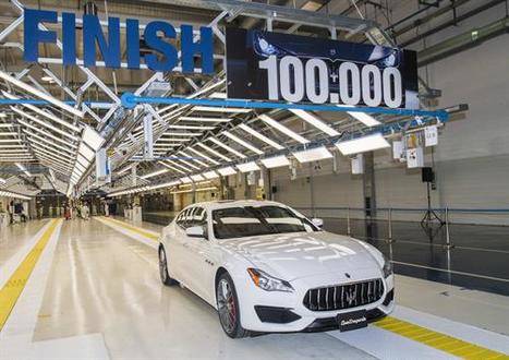 Maserati fabrica su coche número 100.000