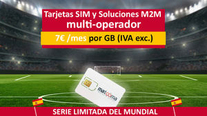 Matooma lanza una oferta M2M exclusiva durante el Mundial de Fútbol de Rusia 2018