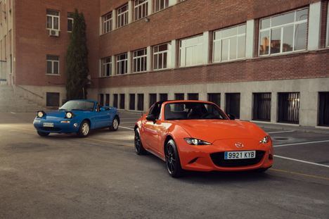 El Mazda MX-5 celebra su 30º aniversario con un homenaje a los noventa