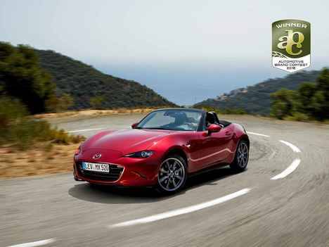 Otro premio en el Automotive Brand Contest para el Mazda MX-5