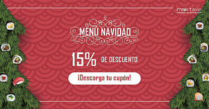 La franquicia Makitake ofrece un menú de Navidad adaptado a los amantes del sushi