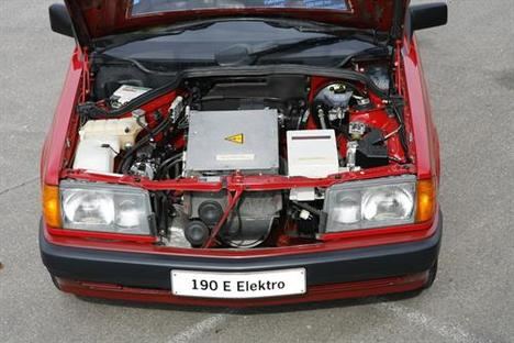 Mercedes 190 eléctrico de 1990