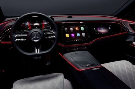 La experiencia de entretenimiento en la nueva Clase E de Mercedes
 