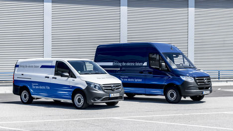 Las Mercedes eVito y eSprinter