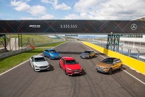 Mercedes, más de 5.555.555 vehículos compactos vendidos
