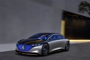 Showcar Mercedes Vision EQS