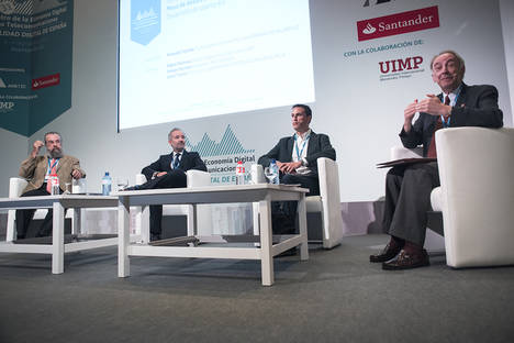 Fernando Tejerina, Rubén Martinez, Enrique Serrano y Javier Tourón.