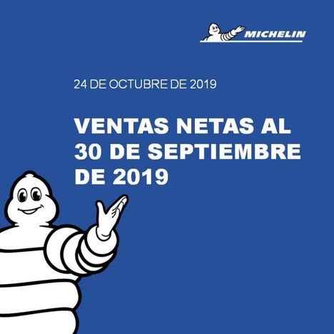Ventas del grupo Michelin