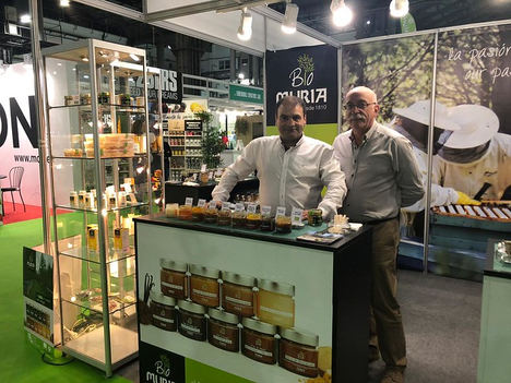 Diferentes variedades de Miel Muria, presentes en EcoSalud Barcelona y Firabril 2019