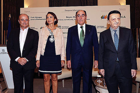 Miguel Sebastián, Reyes Maroto, Ignacio Galán y Antonio Gavilanes.