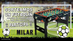 Milar Galicia sortea más de 45 futbolines entre sus clientes para el Mundial 2018